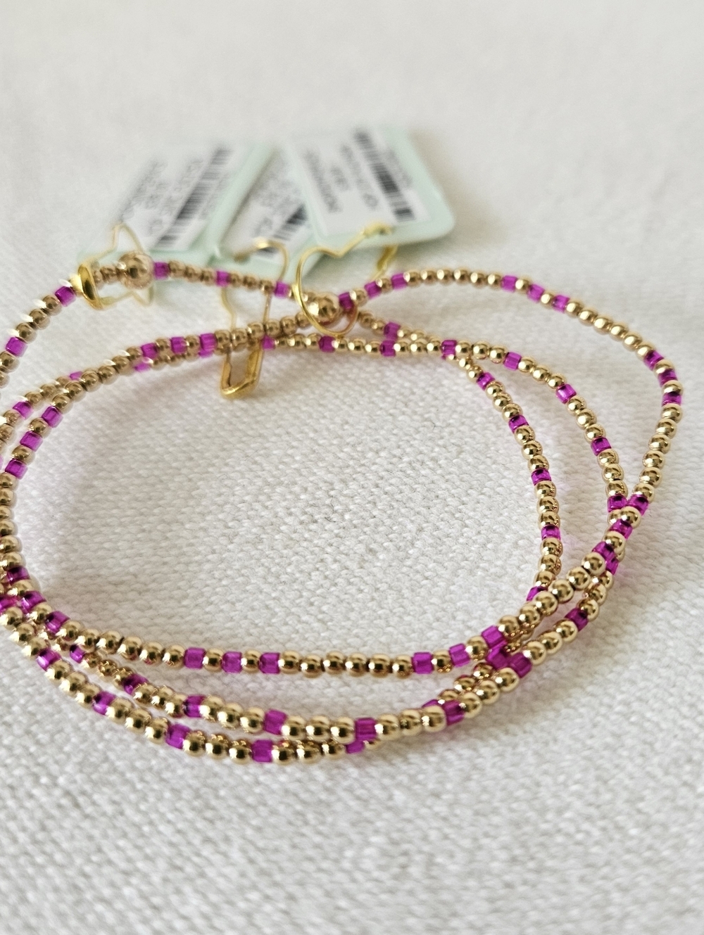 3 Enewton Fuschia Bracelets